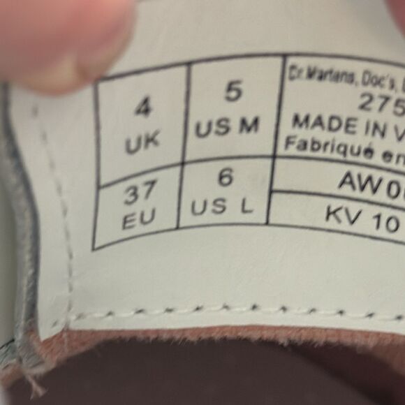 Dr. Martens For Pride Smooth Leather Oxford Style #1461 Unisex Sz 6 W or 5 M - Picture 5 of 7